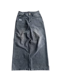 Image 2 of "UV2" denim (black)