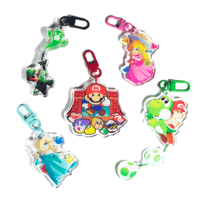 Mario and Friends Keychains