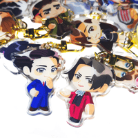 Image 1 of Ace Attorney Keychains