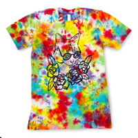 Image 1 of Trash Tie-Dye: Extra-Small Rainbow! 