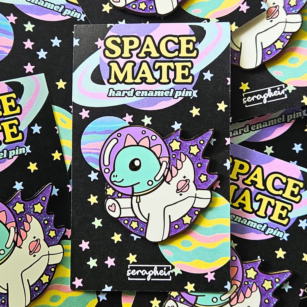 Image of Space Mate - Enamel Pin