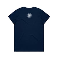 Image 3 of Discourse in Navy ~ Women's T