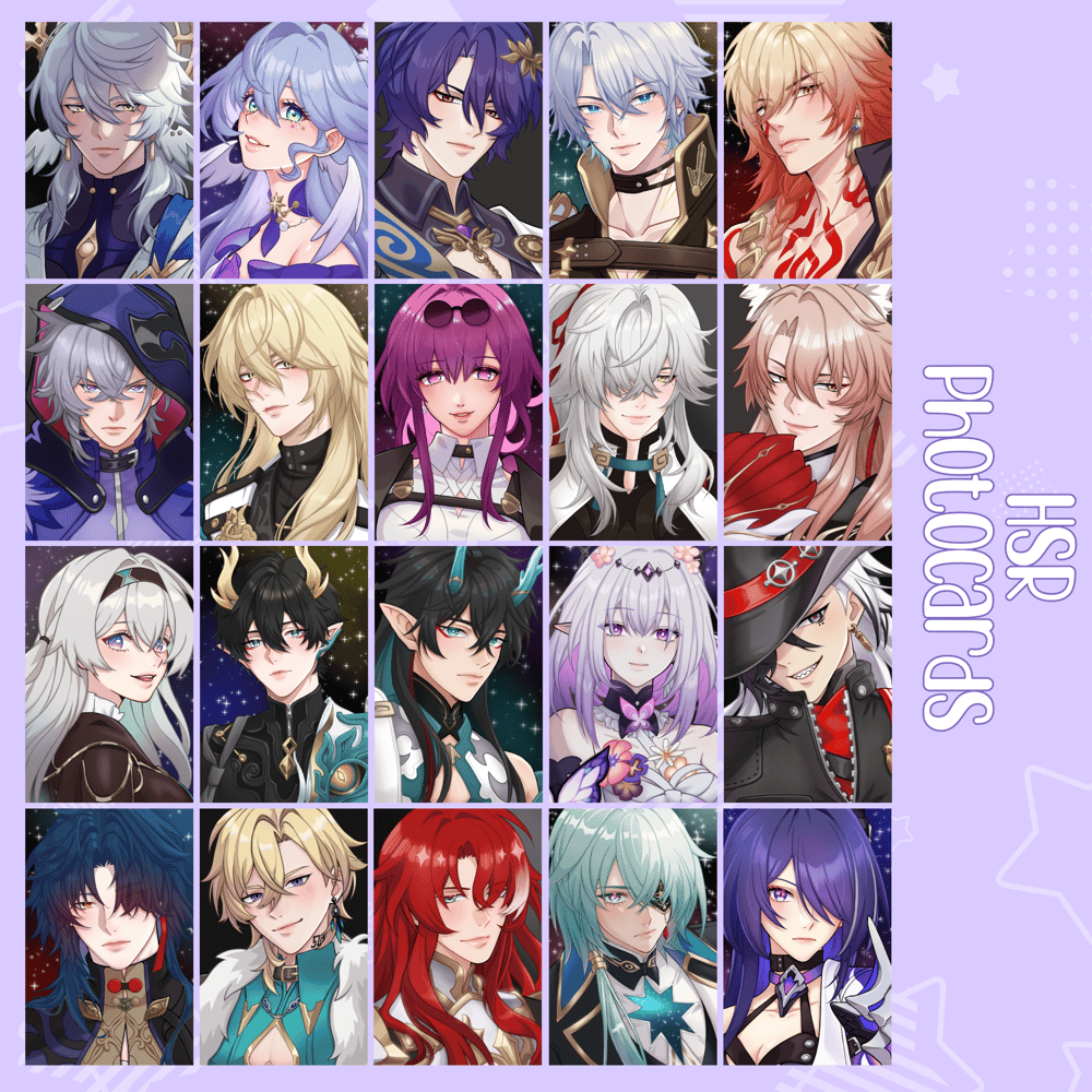 Image of Honkai Star Rail Photocards