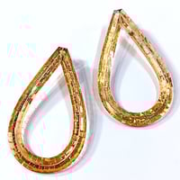 Image 1 of Barley Rain Stud Earrings - Mega