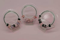 Image 9 of Blush & Noir 3pc Bracelet Stack