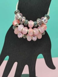 Image 3 of Blush & Noir 3pc Bracelet Stack