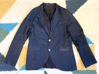 Image 1 of Geoffrey B Small handmade cotton blazer, made in Italy, fits M