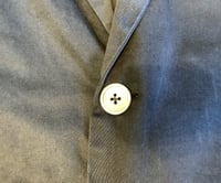 Image 6 of Geoffrey B Small handmade cotton blazer, made in Italy, fits M