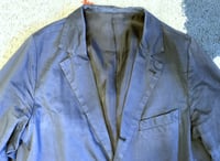 Image 2 of Geoffrey B Small handmade cotton blazer, made in Italy, fits M
