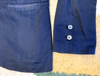 Image 5 of Geoffrey B Small handmade cotton blazer, made in Italy, fits M