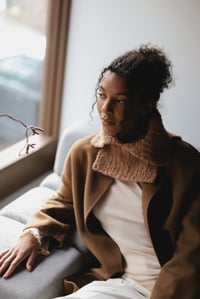 Image 3 of Knitting Pattern Brome Collar