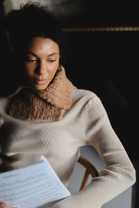 Image 2 of Knitting Pattern Brome Collar