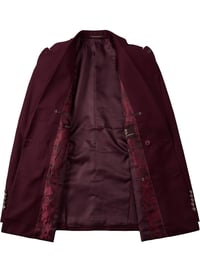 Image 4 of Men's Slim Fit 2 Piece Suit Tuxedo Suits Blazer & Pants Set