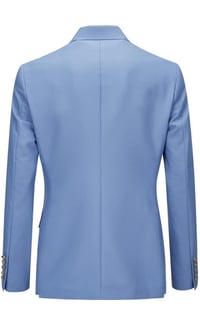 Image 5 of Men's Slim Fit 2 Piece Suit Tuxedo Suits Blazer & Pants Set