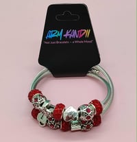 Image 1 of Scarlet Silver Sentiments Bracelet