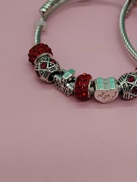 Image 4 of Scarlet Silver Sentiments Bracelet