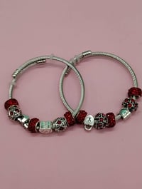 Image 5 of Scarlet Silver Sentiments Bracelet