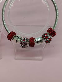 Image 8 of Scarlet Silver Sentiments Bracelet