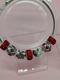 Image 9 of Scarlet Silver Sentiments Bracelet