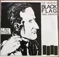BLACK FLAG - "The Unheard 1983 Demos" 7" EP (Blue Vinyl) 