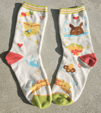 Image 3 of Steamy Memories Socks