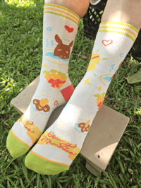 Image 1 of Steamy Memories Socks