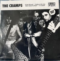 the CRAMPS - "Teenage Werewolf" 7" EP (Yellow Vinyl) 