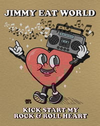 Image 1 of Jimmy Eat World fan art print 