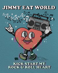Image 4 of Jimmy Eat World fan art print 