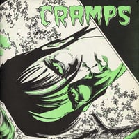 Image 1 of the CRAMPS - "Voodoo Idols" 7" EP (Pale Yellow Vinyl) 