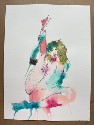 Image of Original Figure Wash Study 11”x15”