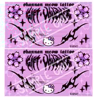 Image 2 of $100 Tattoo Voucher