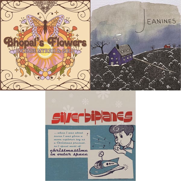 Image of The 2025 set: the 3 still available singles of the 2025 edition