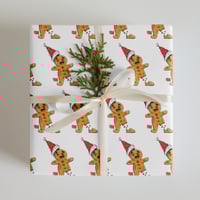 Image 2 of Xmas Cookie Wrapping paper sheets