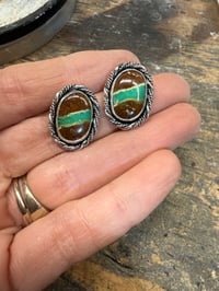 Image 2 of Australian Chyrosprase Earrings