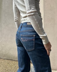 Image 3 of STAR STITCH STRAIGHT LEG JEANS