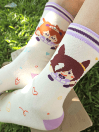 Image 1 of Daiwa Scarlet and Vodka Socks