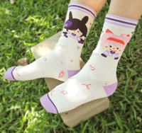 Image 1 of Haru Urara and Rice Shower Socks