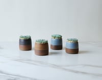 Image 1 of Match striker, dark stoneware