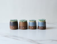 Image 4 of Match striker, dark stoneware