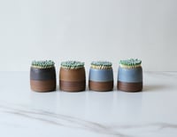 Image 3 of Match striker, dark stoneware