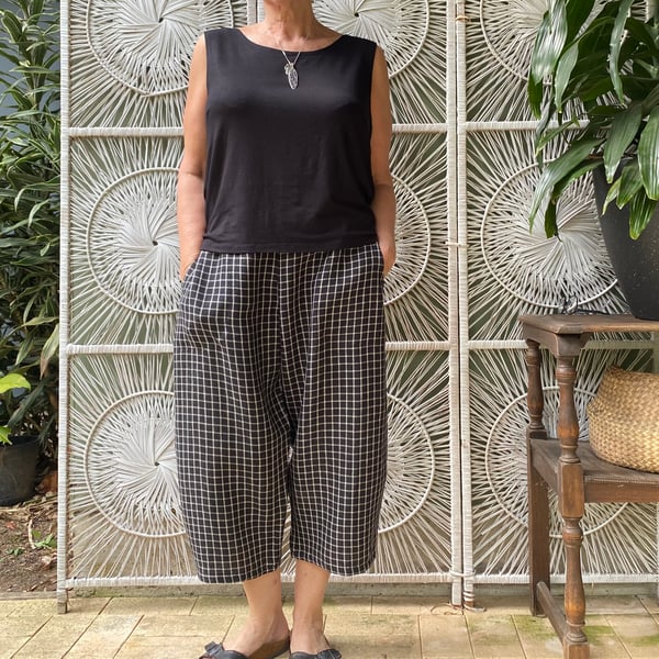 Image of Luna Pants - Calvin check 