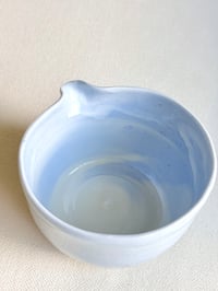 Image 5 of Light Blue Marble Matcha Bowl 