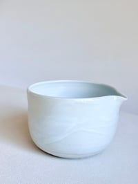 Image 3 of White Porcelain Matcha Bowl