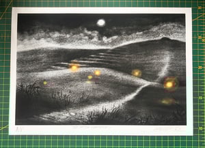 "The Amber Gambolers " Art Print