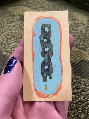 "Unbound" // Original Miniature Painting. ++FREE INTERNATIONAL SHIPPING++