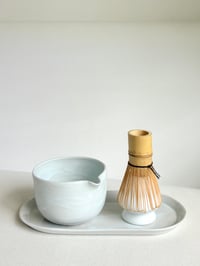 Image 5 of White Porcelain Matcha Bowl