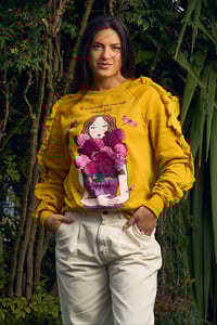 Image 1 of SUDADERA HORTENSIAS