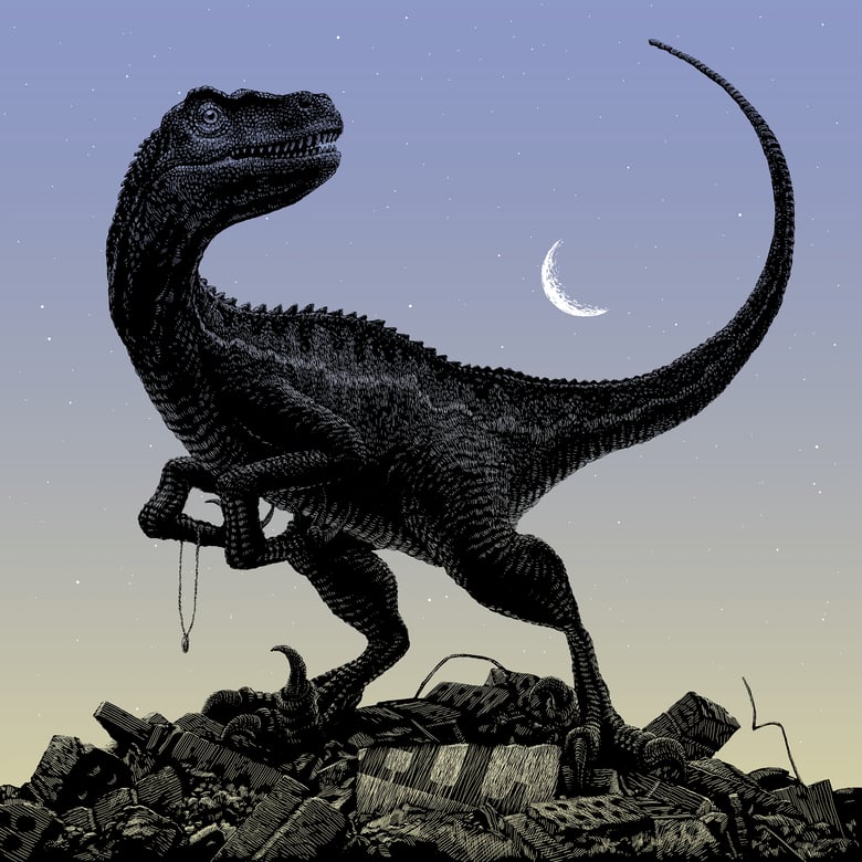 Image of »Velociraptor« Screen Print