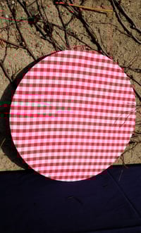 Set de table interchangeable vichy rouge